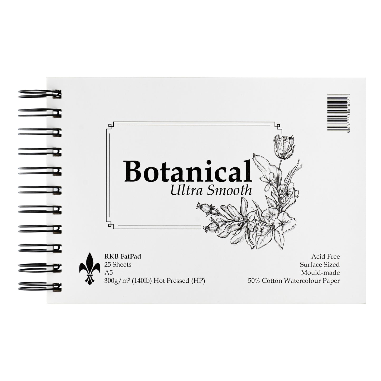 Botanical Ultra Smooth Watercolour Paper FAT PADS