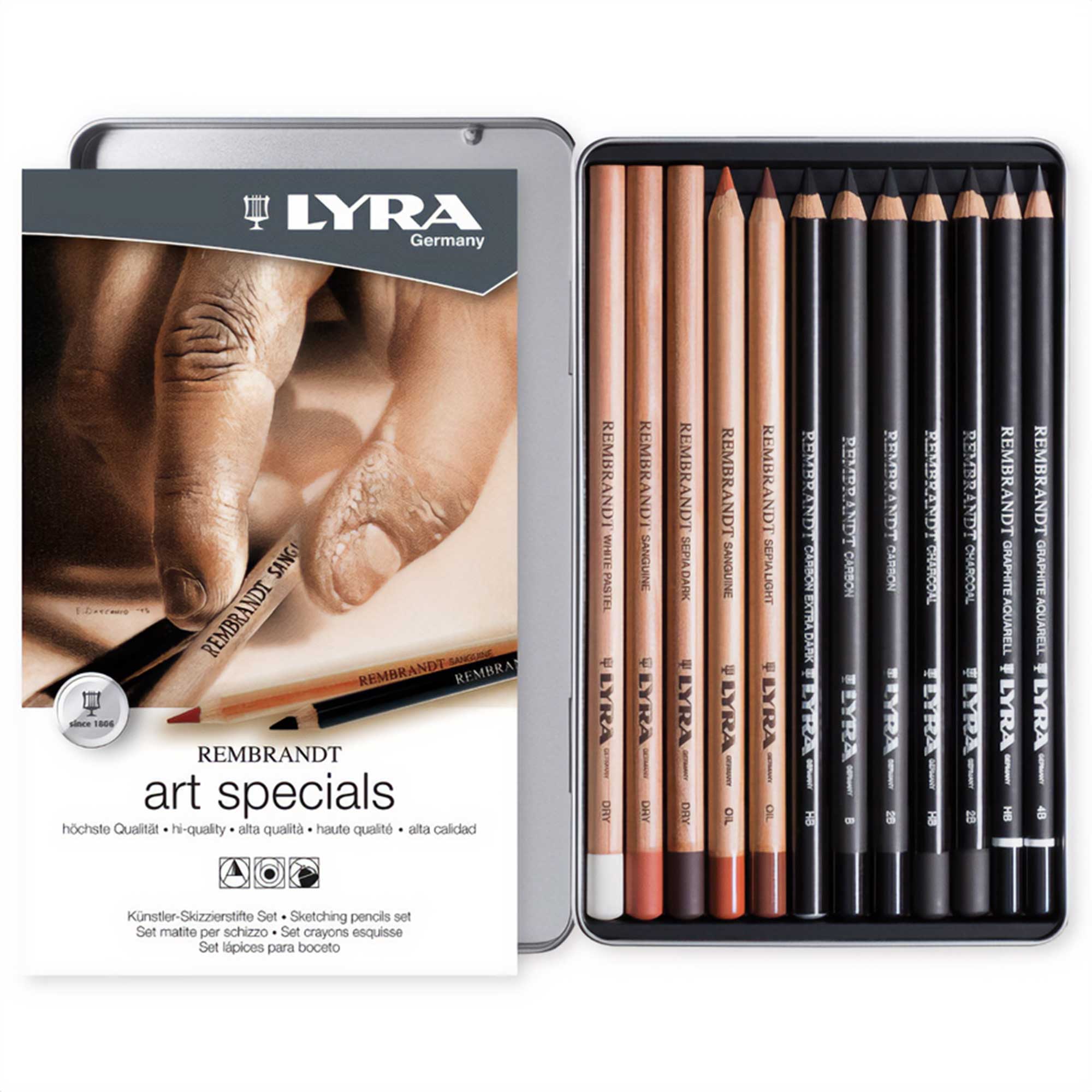 Lyra Rembrandt Art Specials Sketching Pencils Set