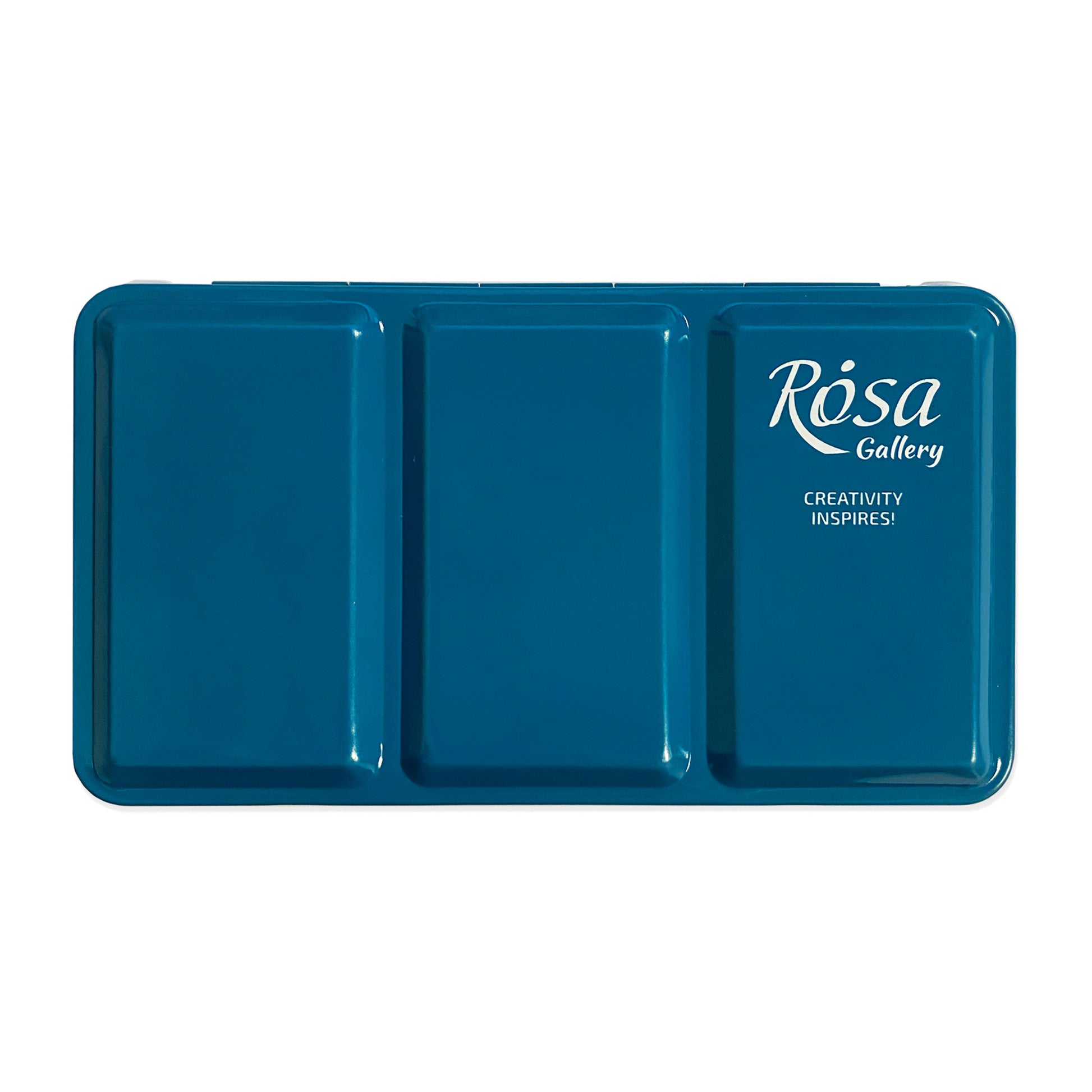 Rosa Gallery Empty Watercolour Tin - 12 Full Pans, Closed
