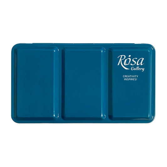 Rosa Gallery Empty Watercolour Tin - 12 Full Pans, Closed