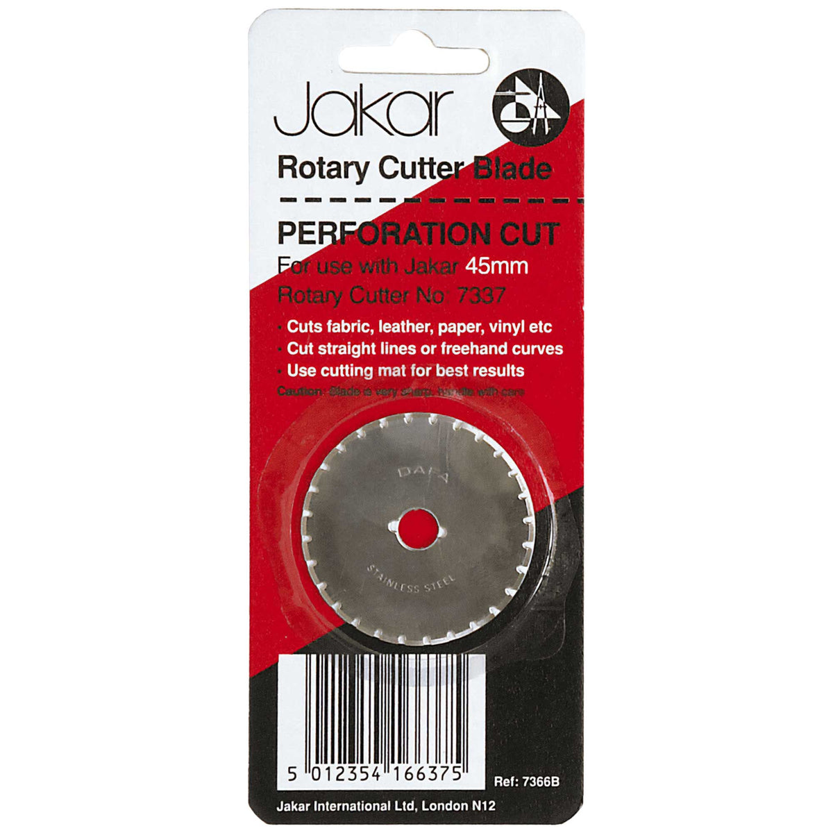Jakar Rotary Cutter Blade - Perforation Cut