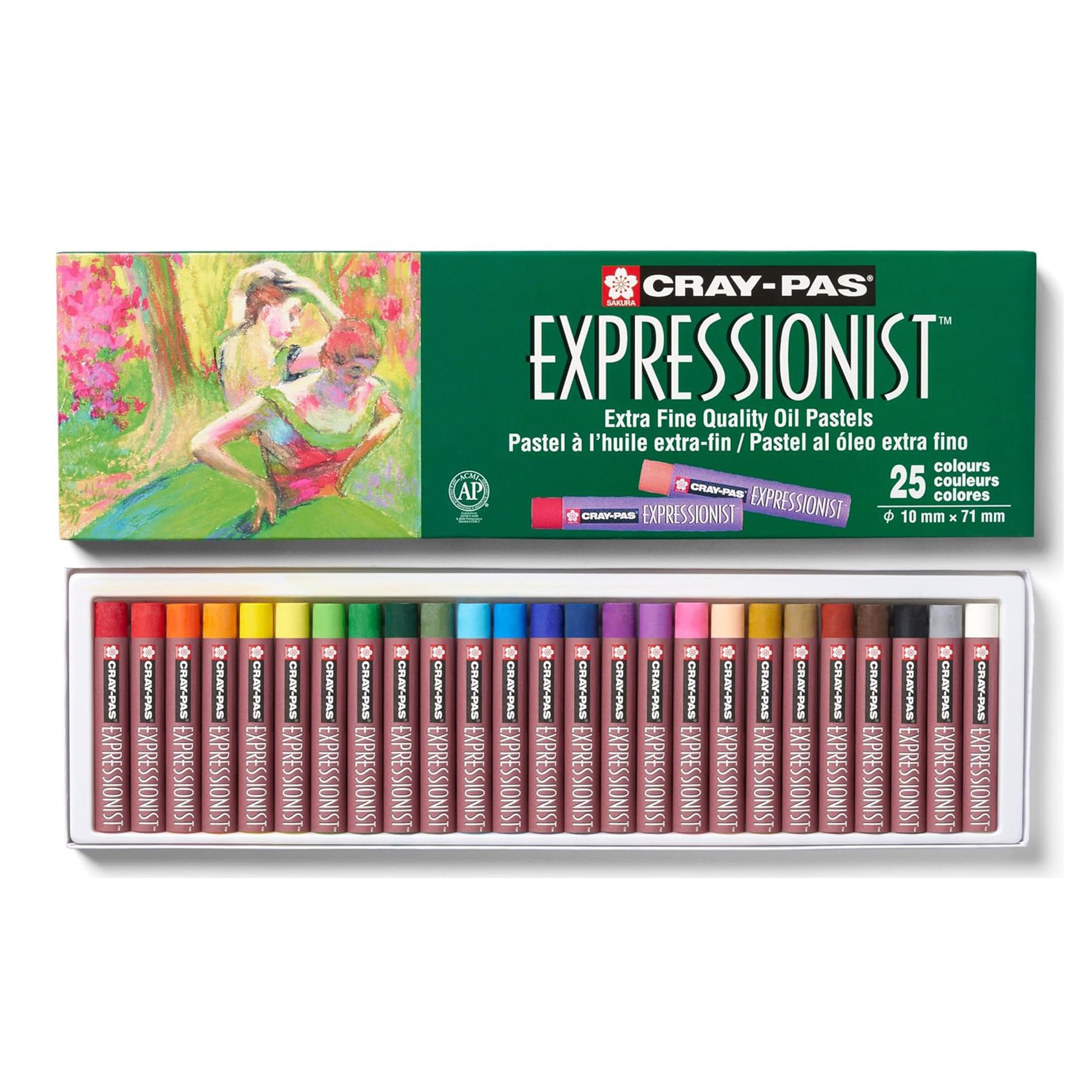 Sakura Cray-Pas Expressionist Extra Fine Quality Oil Pastels - Set of 25