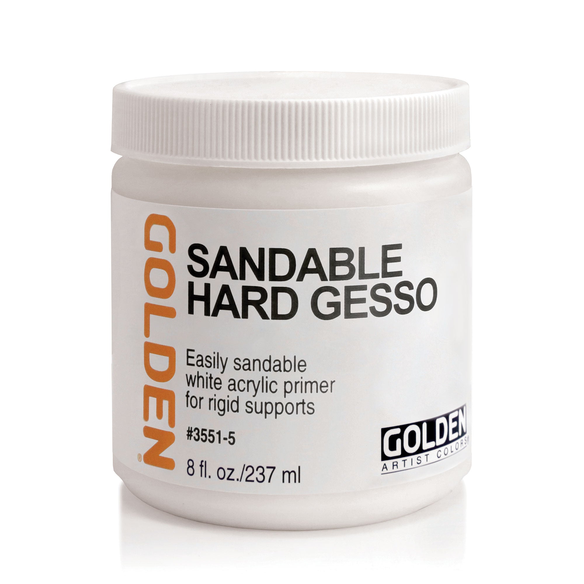 Golden Sandable Hard Gesso - 237ml