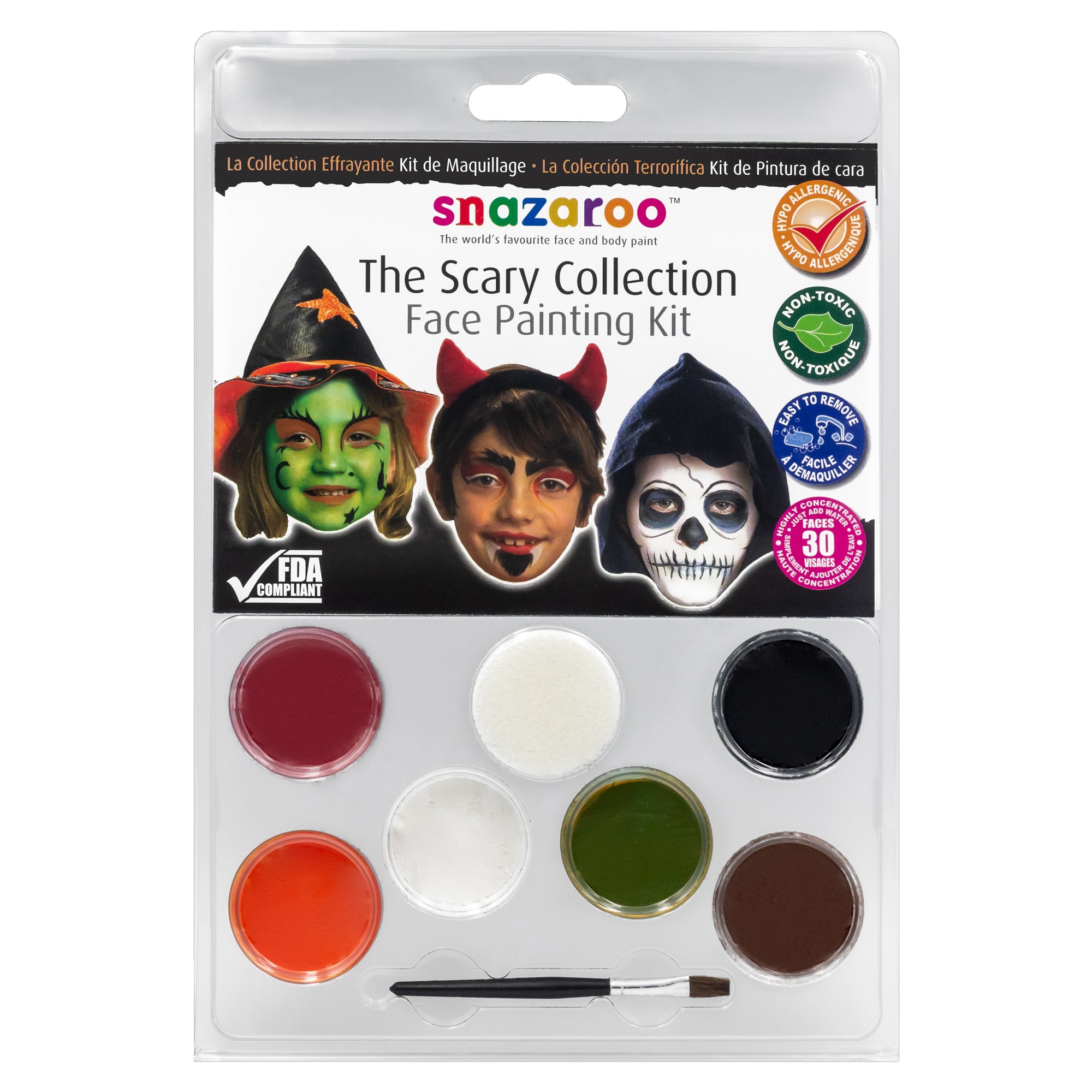 Snazaroo Scary Collection Face Kit