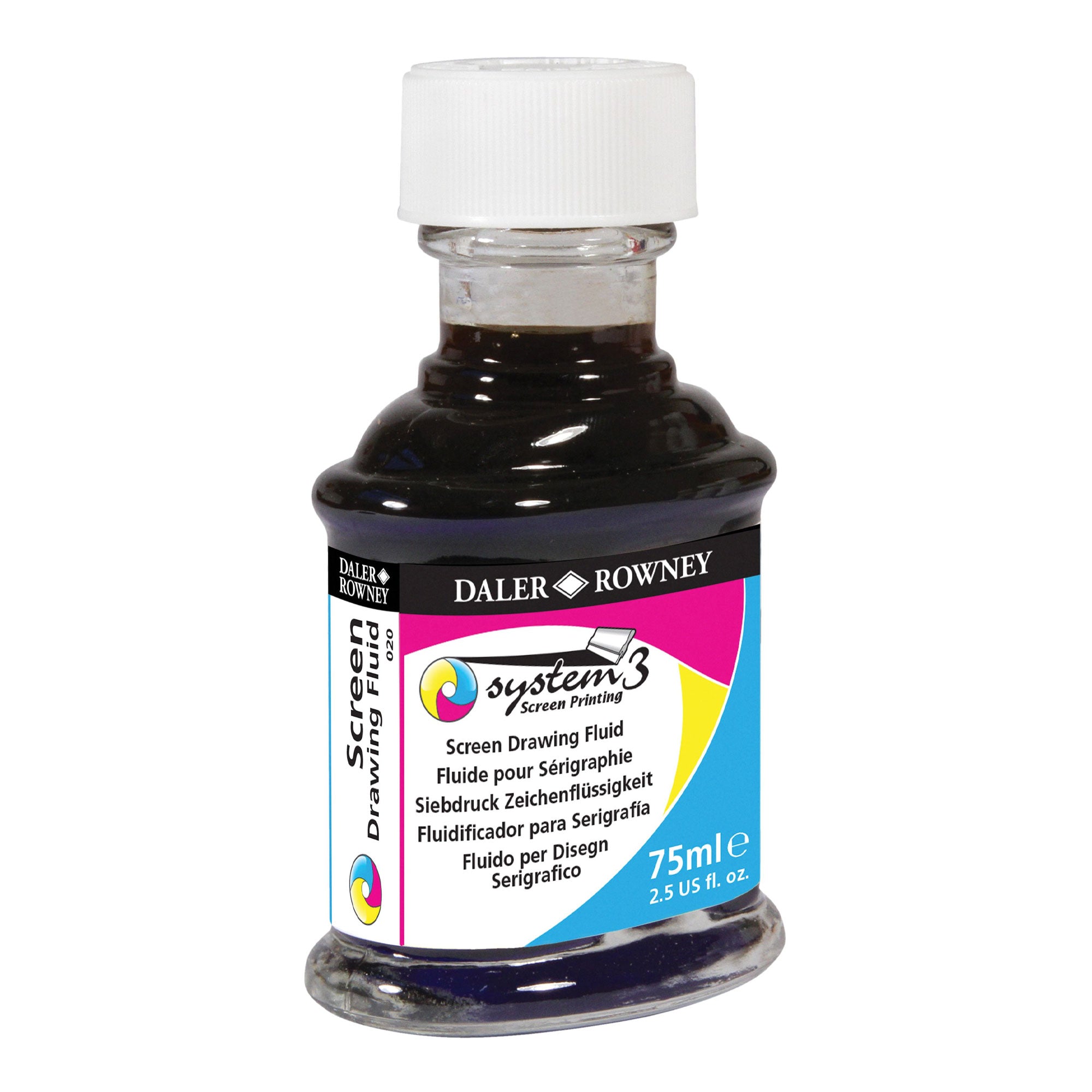 System 3 Screen Printing Medium Drawing Fluid 75ml