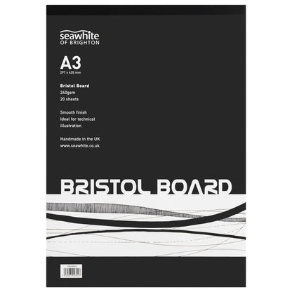 Seawhite Bristol Board Pad - 240gsm - 20 Sheets