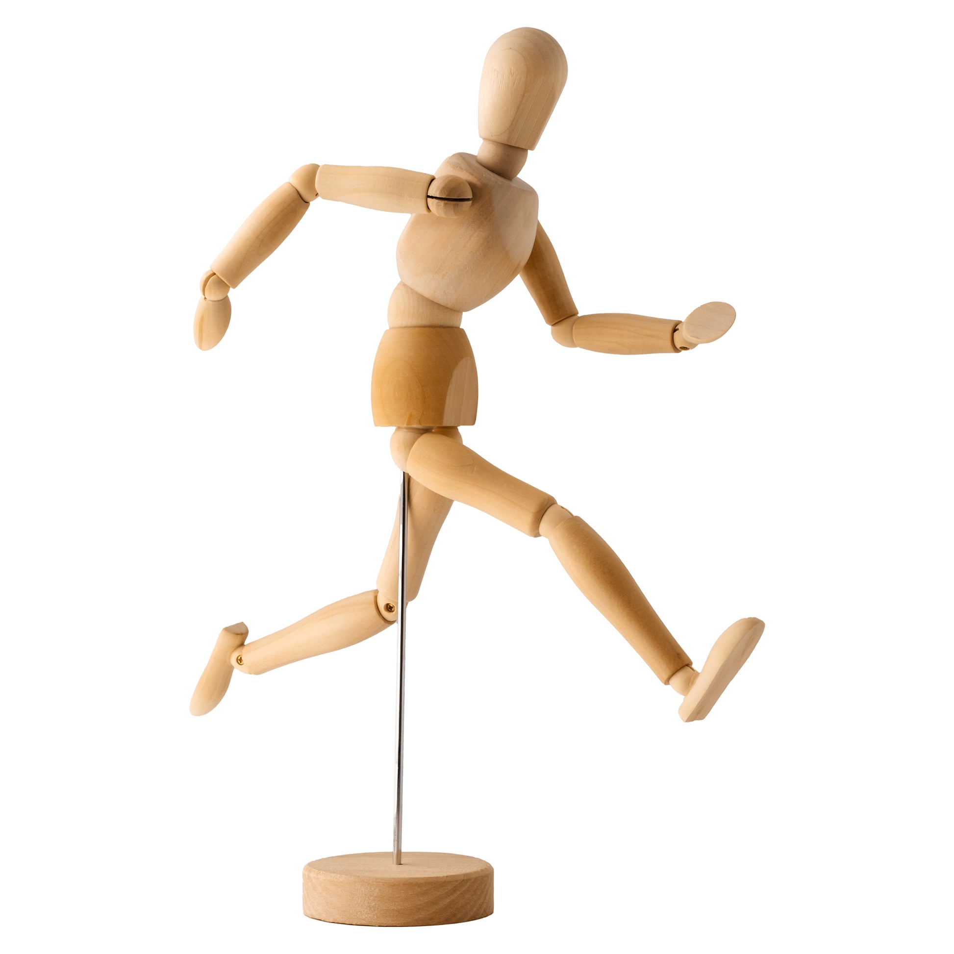 Mannequin in a running pose