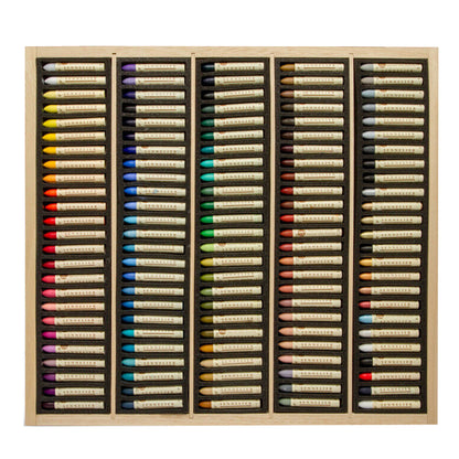 Sennelier 120 Oil Pastel Wooden Box Set - Pastels