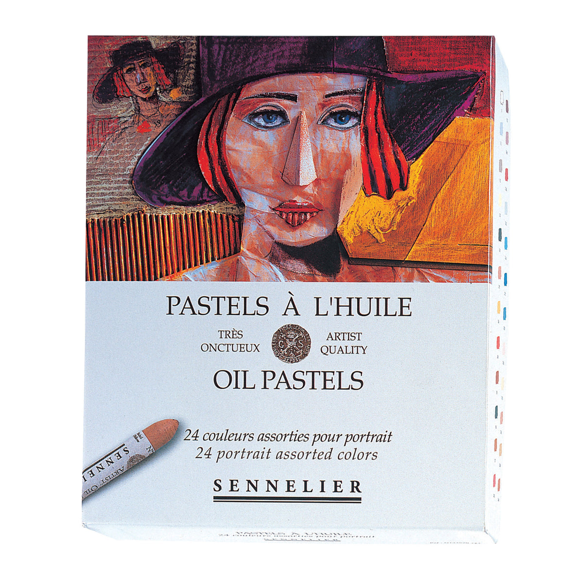 Sennelier Artists Oil Pastels Set of 24 Portrait