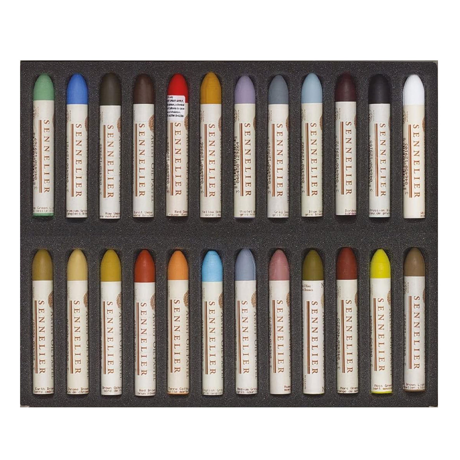 Sennelier Oil Pastels - Set of 24 Still Life Colours