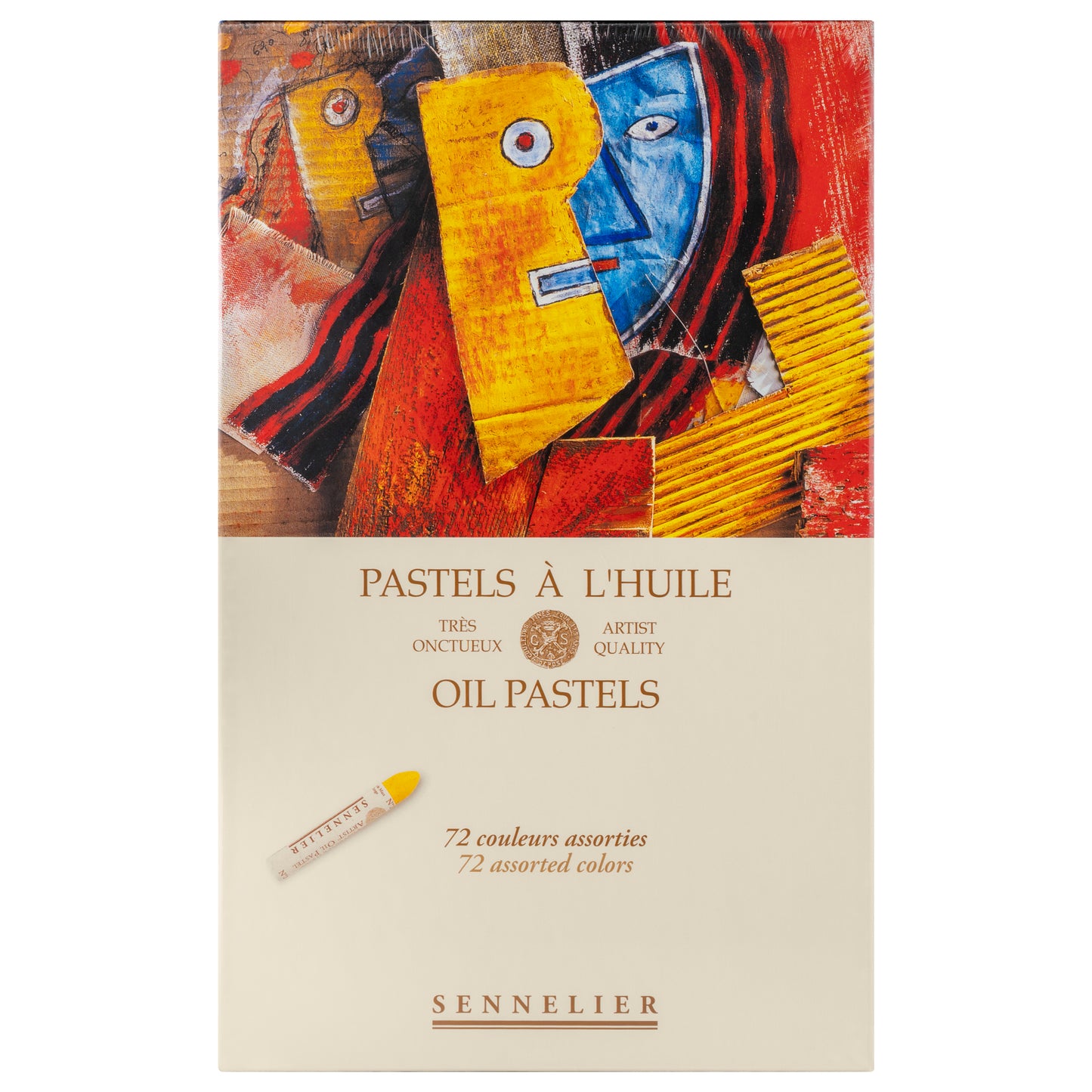 Sennelier Artists' Oil Pastels - Assorted Colours - Set of 72