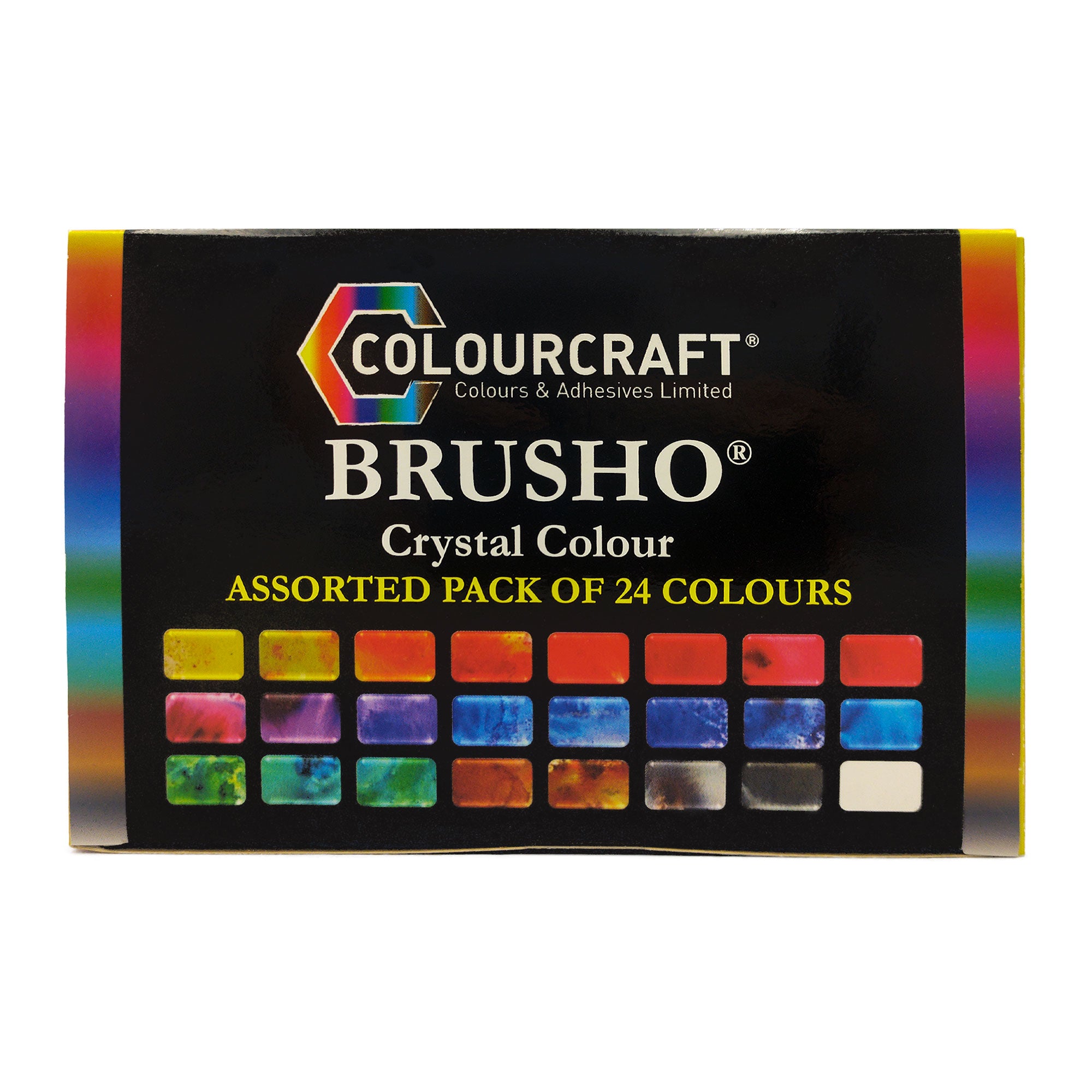 Brusho Starter Pack - Fixed Assortment 24 Colours