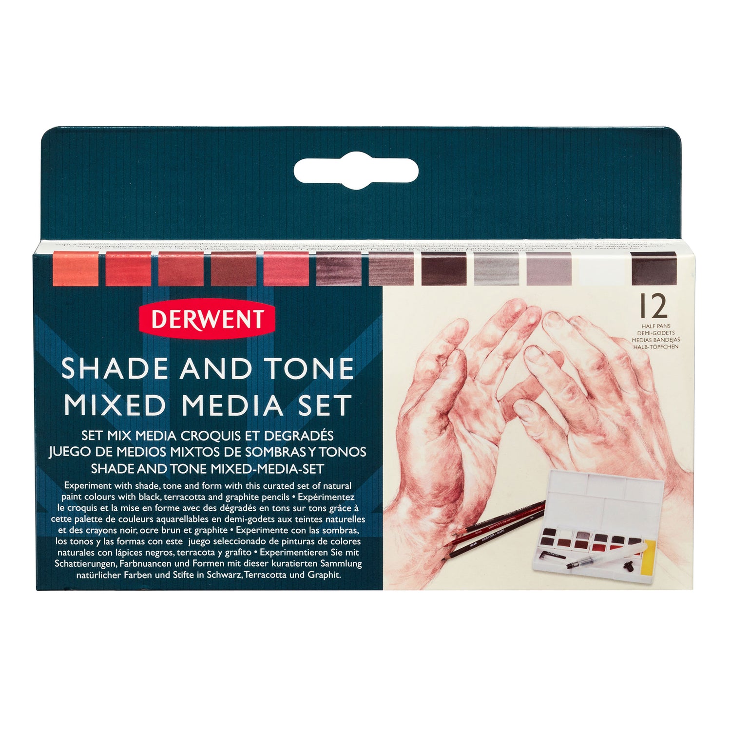 Derwent Shade and Tone Mixed Media Set - Box