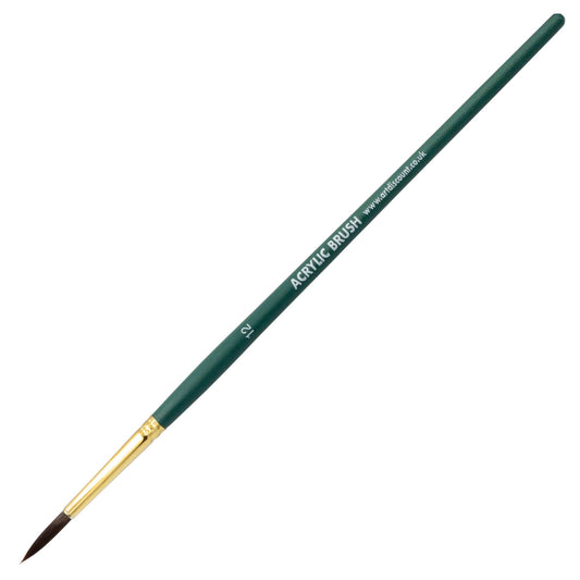 ARTdiscount Short Handled Artists Brushes - Round