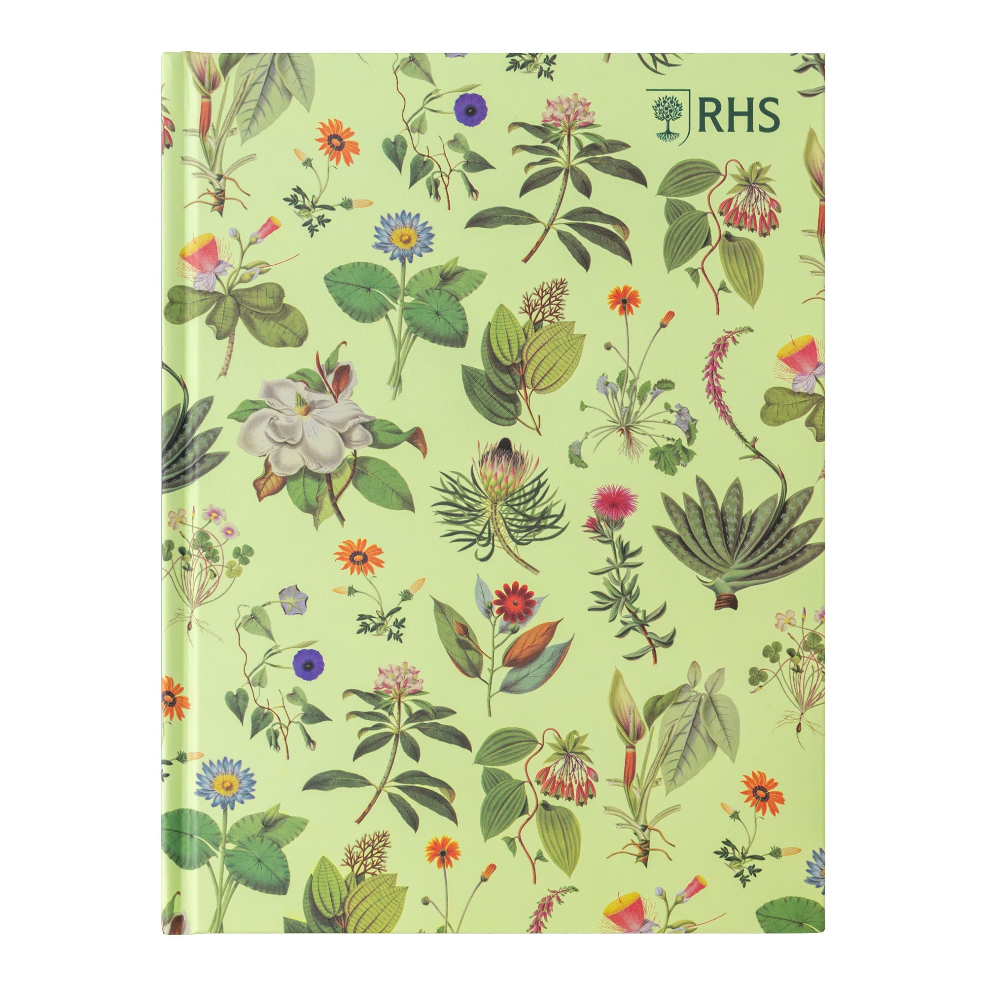 RHS Hardback Sketchbook - Floral Pattern - A5 - 110gsm - 80 Sheets