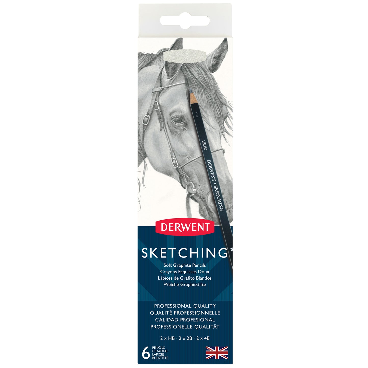 Derwent Sketching 6 Pencil Set - Box