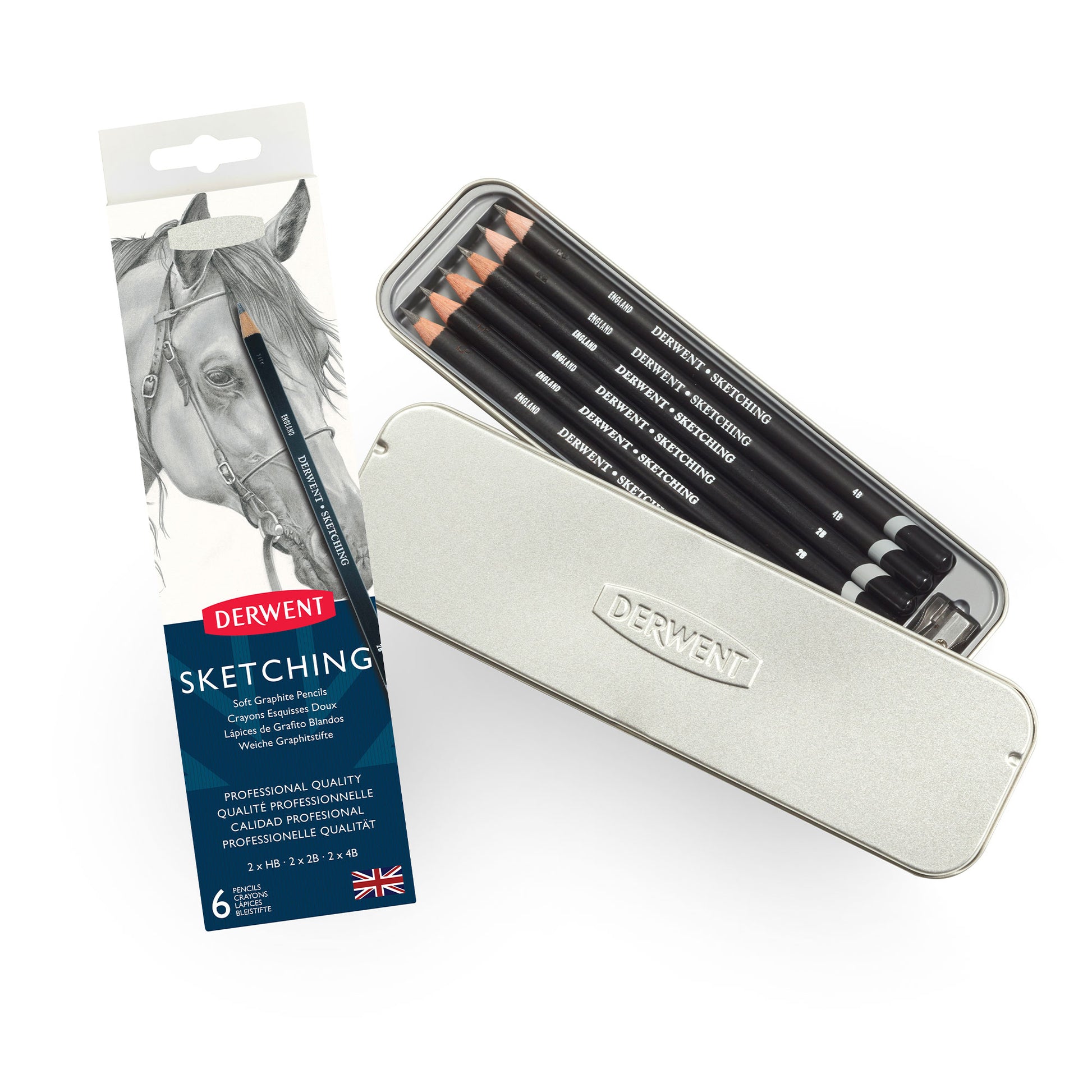 Derwent Sketching 6 Pencil Set