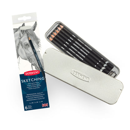 Derwent Sketching 6 Pencil Set