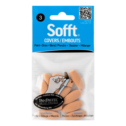 PanPastel Sofft Knife Covers - Pack of 10 - No. 3 Oval