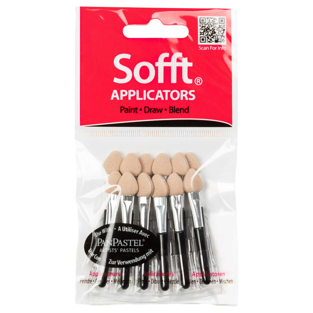 Pan Pastel - Sofft Mini Applicators - Pack of 12