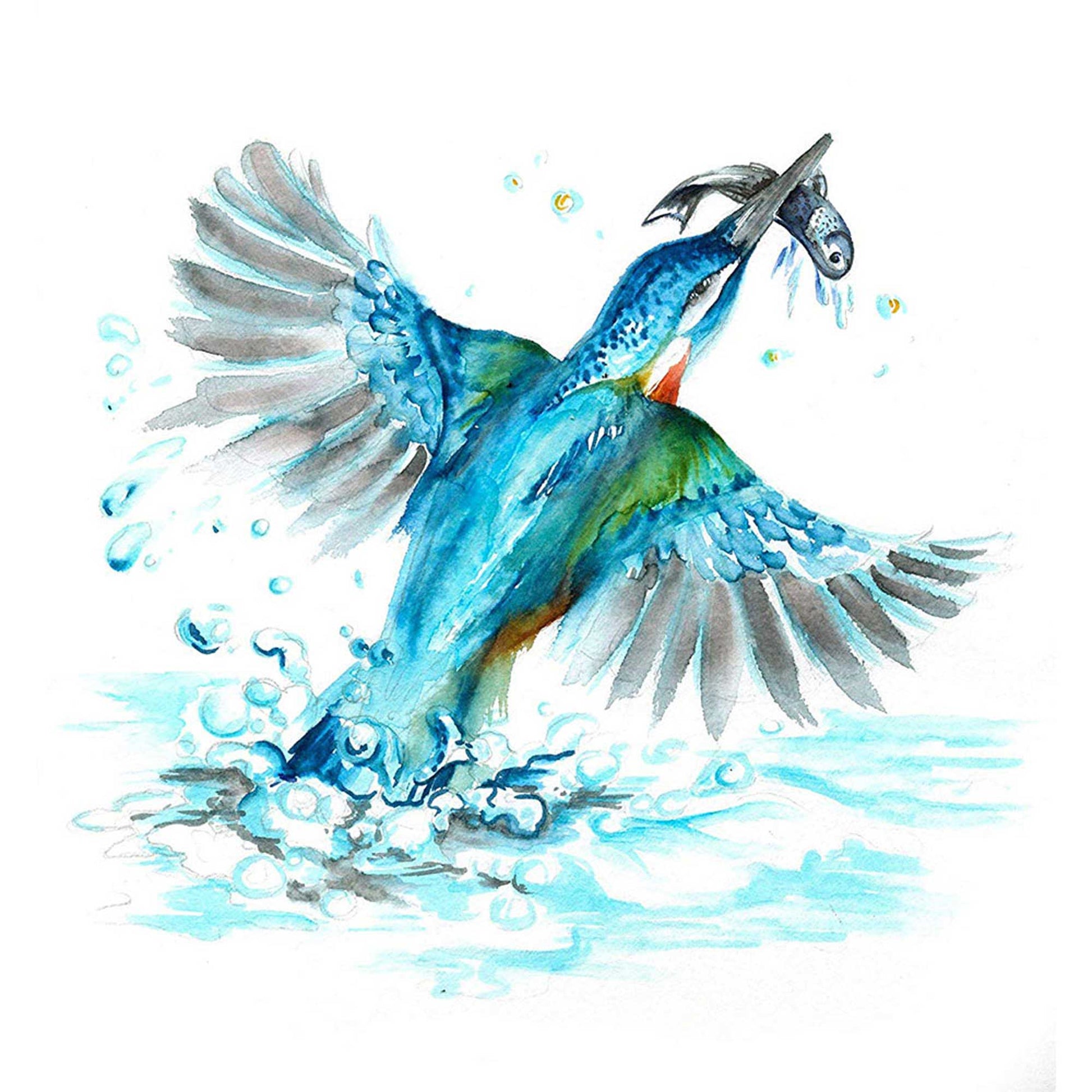 Staedtler Double-Ended Watercolour Brush Pen sample illustration
