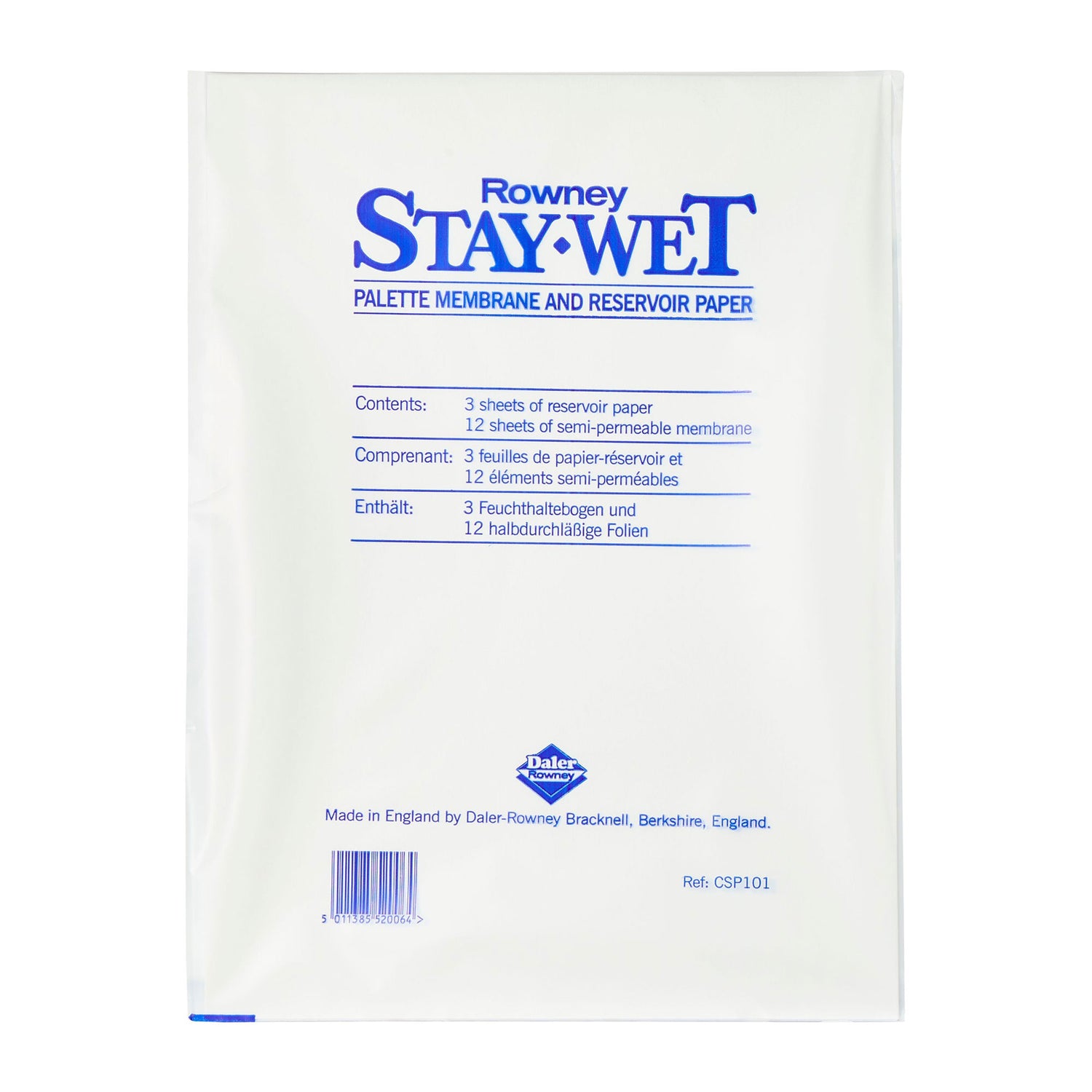 Daler-Rowney Stay-Wet Palette Refills
 - Small