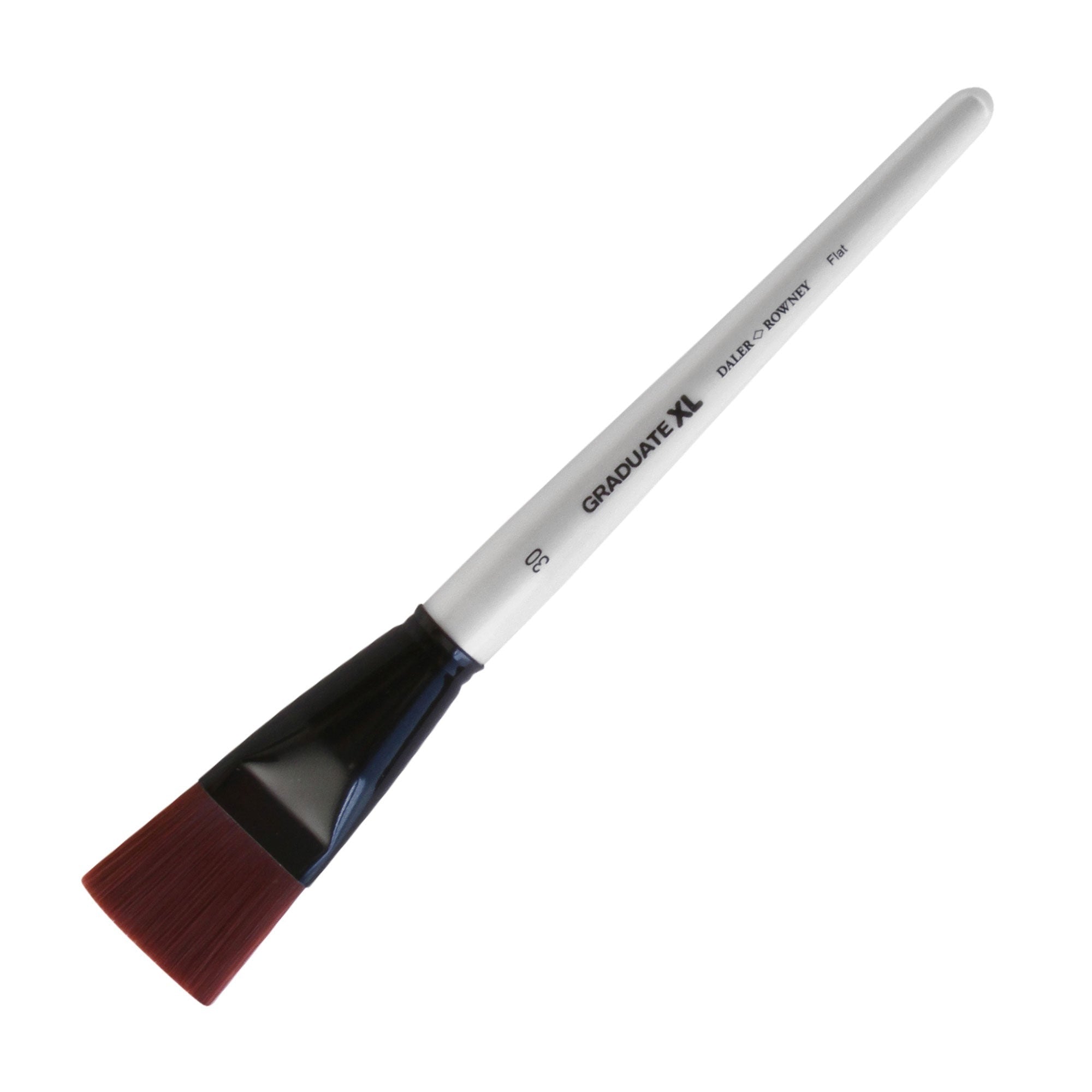 Daler-Rowney Graduate XL Stiff Synthetic Flat Brushes - Size 30
