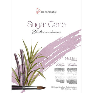 Hahnemühle Sugar Cane Watercolour Pads - 290gsm - 12 Sheets - 24 x 32cm