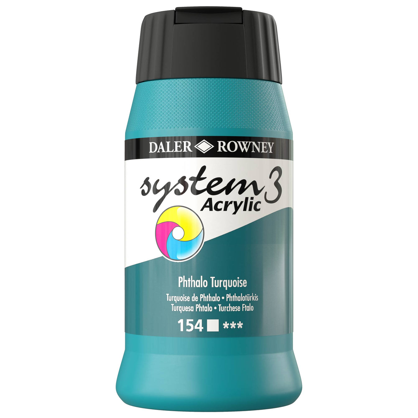 Daler Rowney System3 Acrylic Paint 500ml Artdiscount