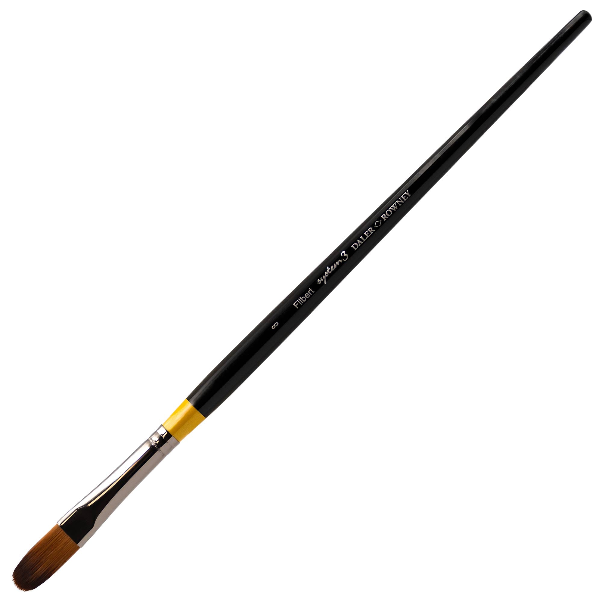 Daler-Rowney System3 - Long Handled Filbert Brushes - SY42