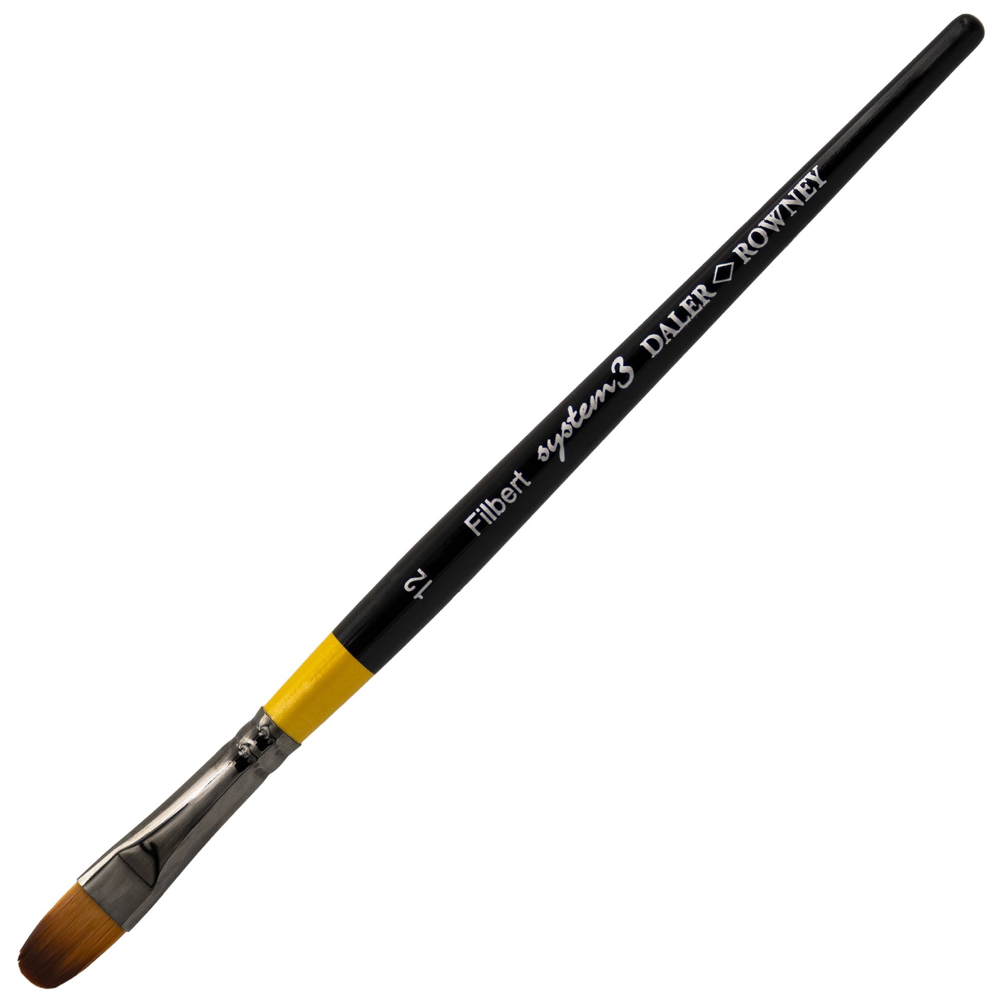 Daler-Rowney System3 - Short Handled Filbert Brushes - SY67