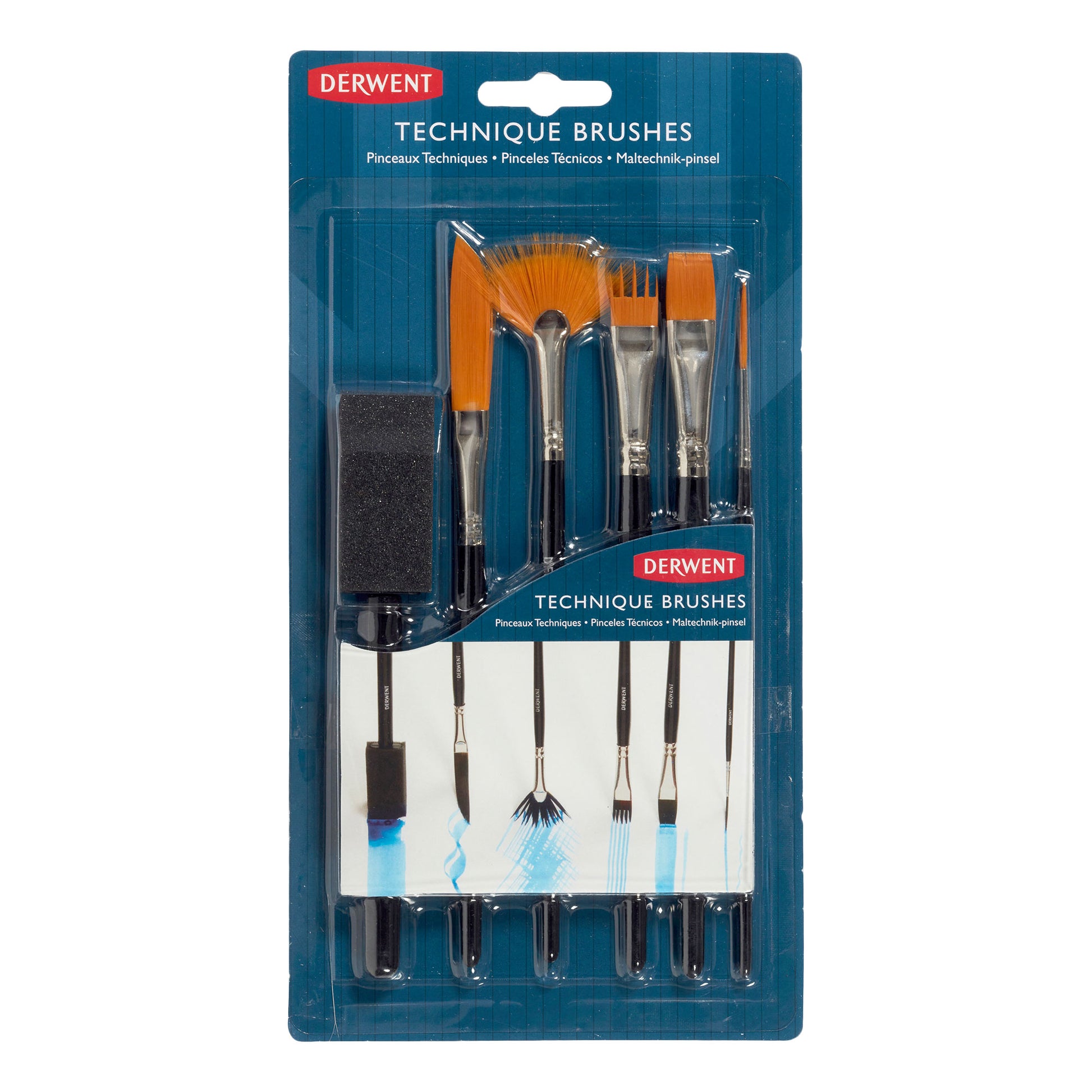 Derwent Techniques Brushes in Packaging