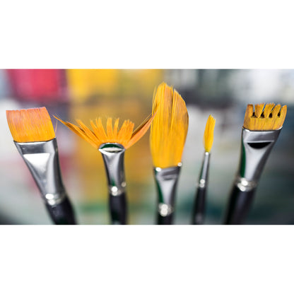 Derwent Techniques Brushes Closeup