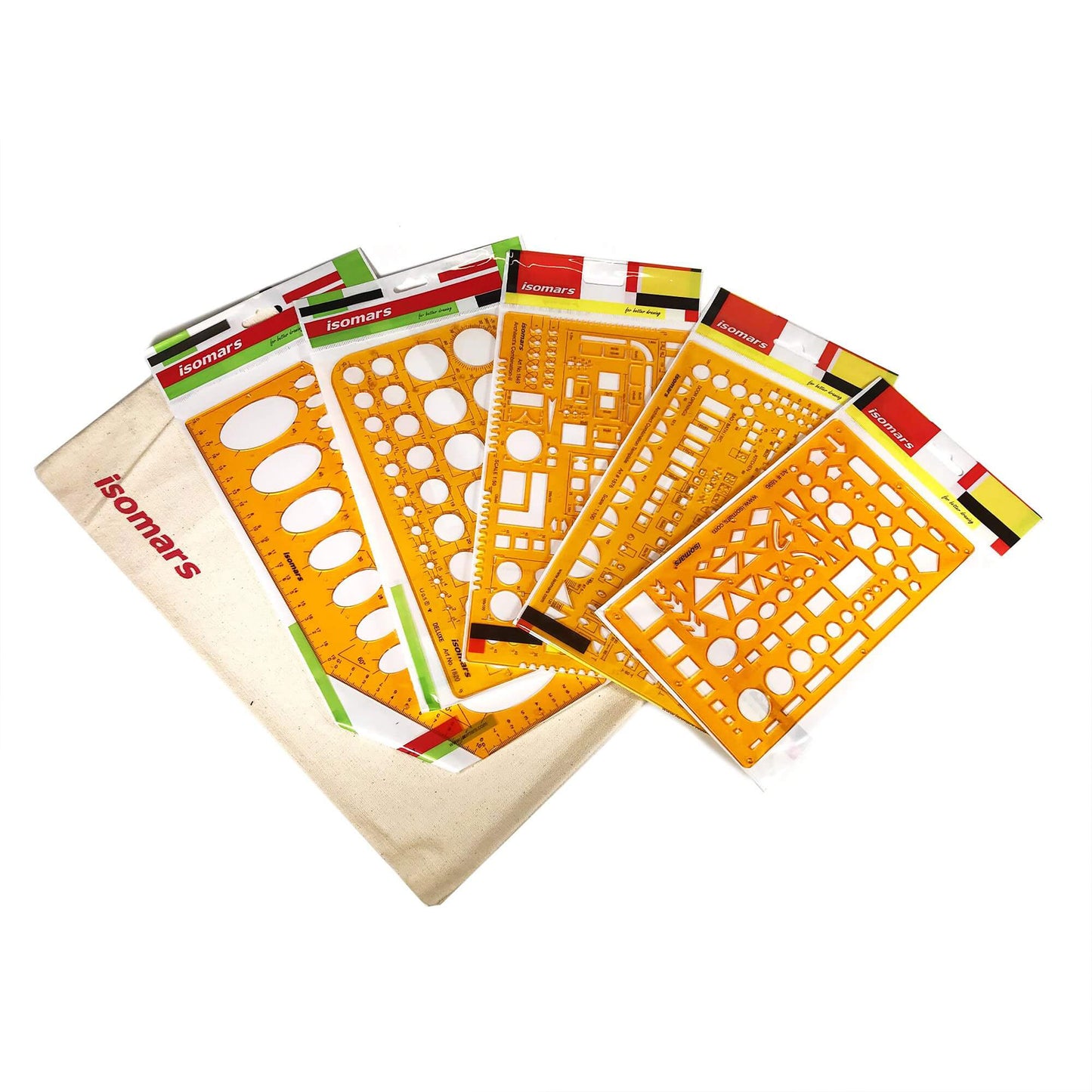 ARTdiscount Template Combo Pack with Bundled Canvas Bag