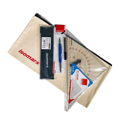 ARTdiscount Template Combo Pack - Nautical Set with bundled canvas bag