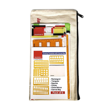 ARTdiscount Template Combo Pack - General Set (No French Curves) in packaging 