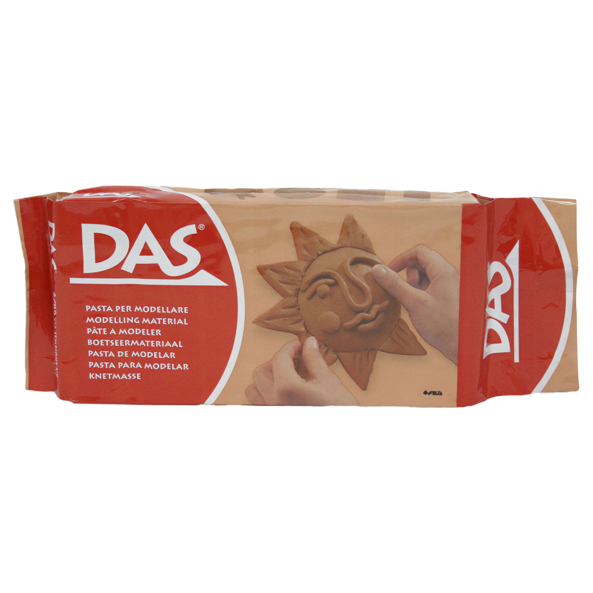 DAS Modelling Material Clay - Terracotta - 1 Kg Bag
