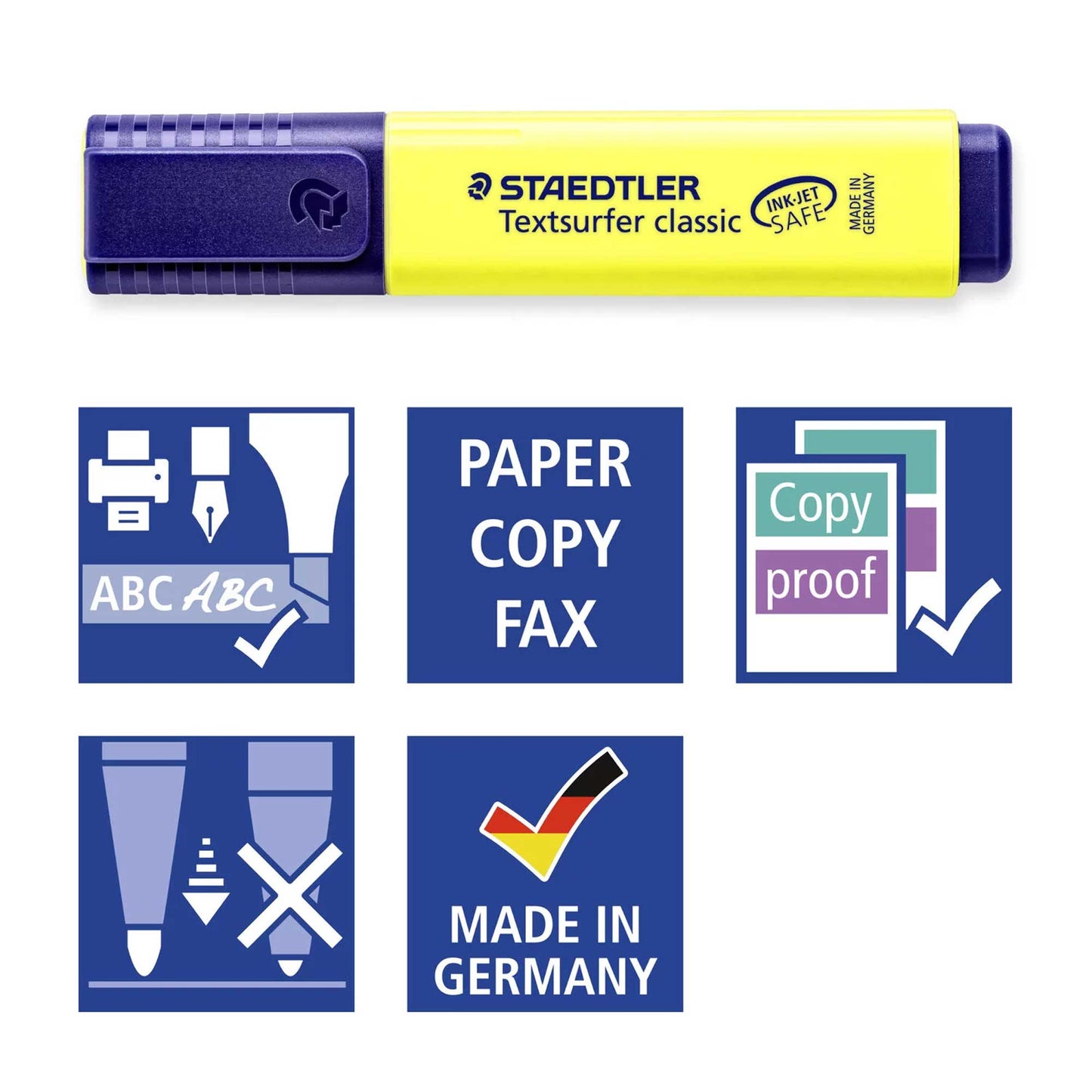 Staedtler Textsurfer Classic Highlighters - Set of 4