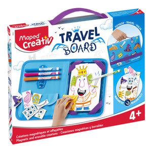 Maped Creativ Magnetic Travel Board Activity Kit - Knights and Princesses