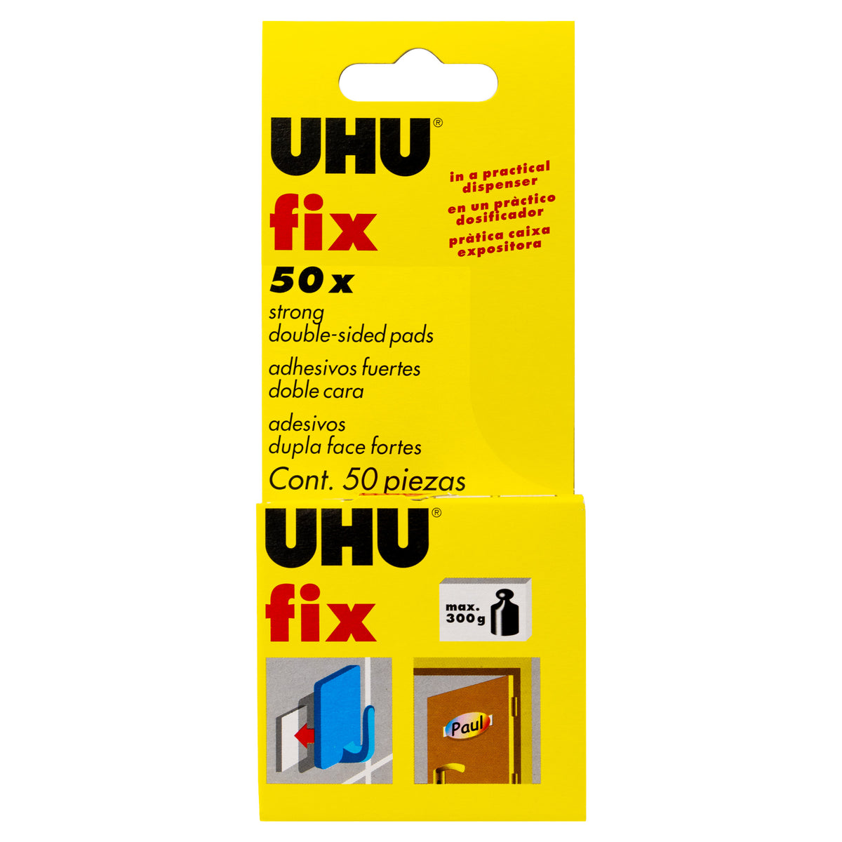 UHU Fix - 50 x Strong Double-Sided Pads