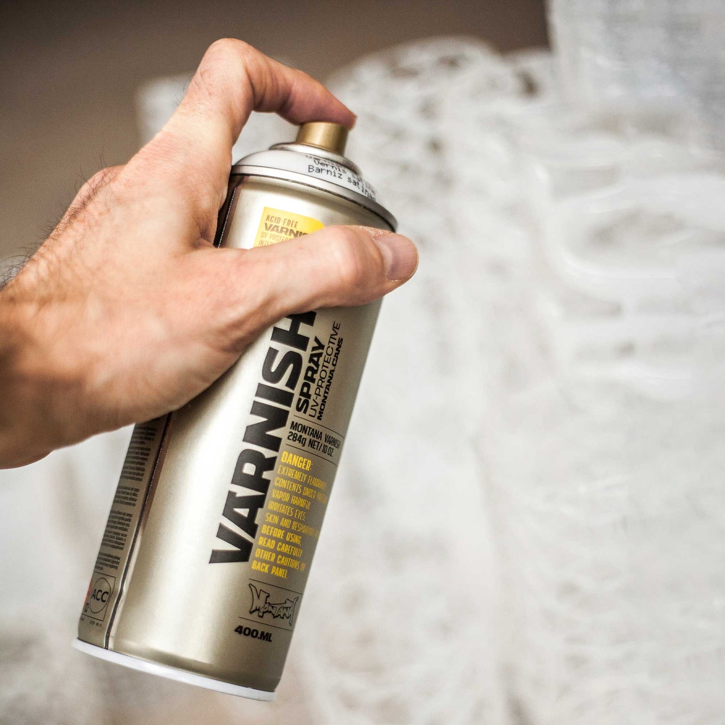 Montana - Varnish MATT in use