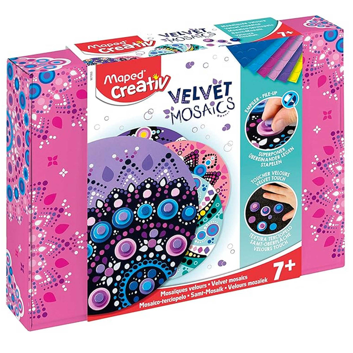 Maped Creativ Velvet Mosaics Pastel Colours Kit