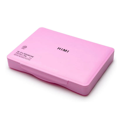 HIMI : Jelly Cup Gouache : Set of 24 : 30ml : 3 Brushes Included : Plastic Case : Pink