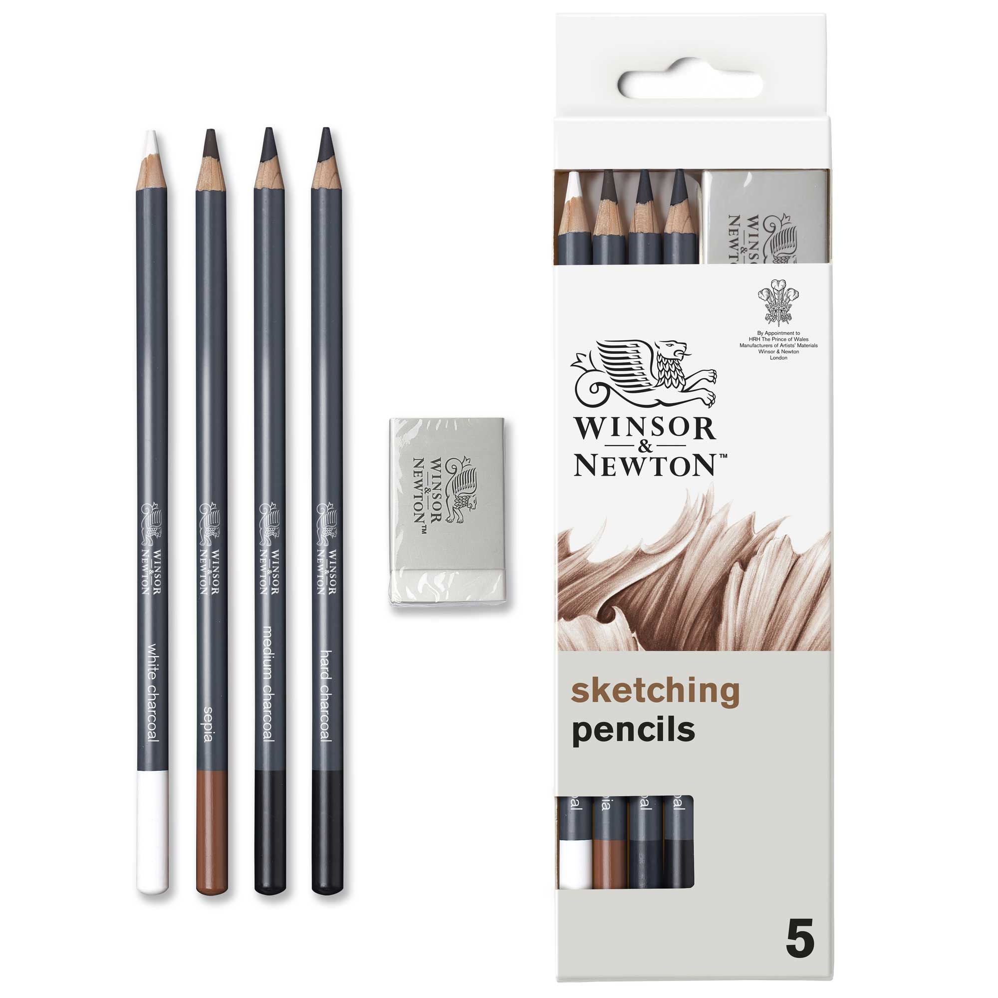 Winsor & Newton Studio Collection Sketching pencils - Set of 5