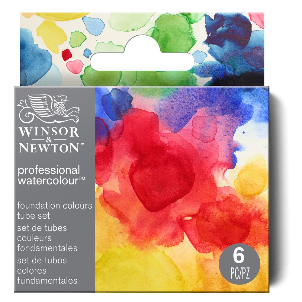 Winsor & Newton : Professional Watercolour : 5ml : Foundation : Set of 6