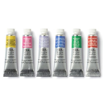 Winsor & Newton : Professional Watercolour : 5ml : Floral : Set of 6