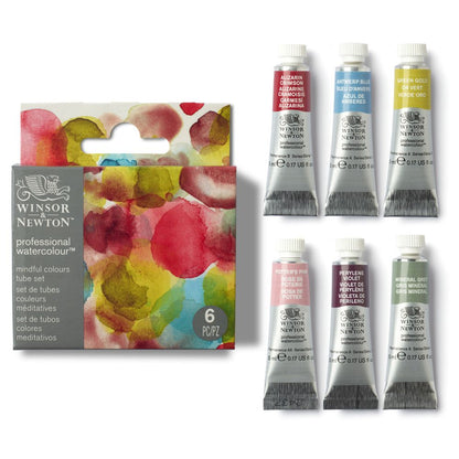 Winsor & Newton : Professional Watercolour : 5ml : Mindful : Set of 6