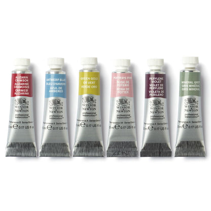 Winsor & Newton : Professional Watercolour : 5ml : Mindful : Set of 6