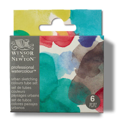 Winsor & Newton : Professional Watercolour : 5ml : Urban Sketching : Set of 6
