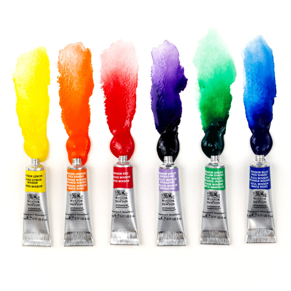 Winsor & Newton : Professional Watercolour : 5ml : Winsor : Set of 6